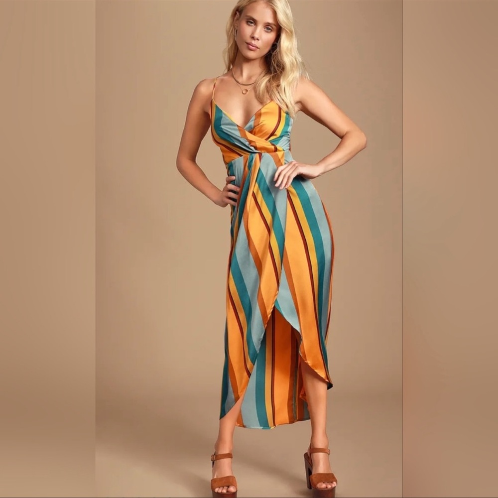 Lulus high low dress worn once